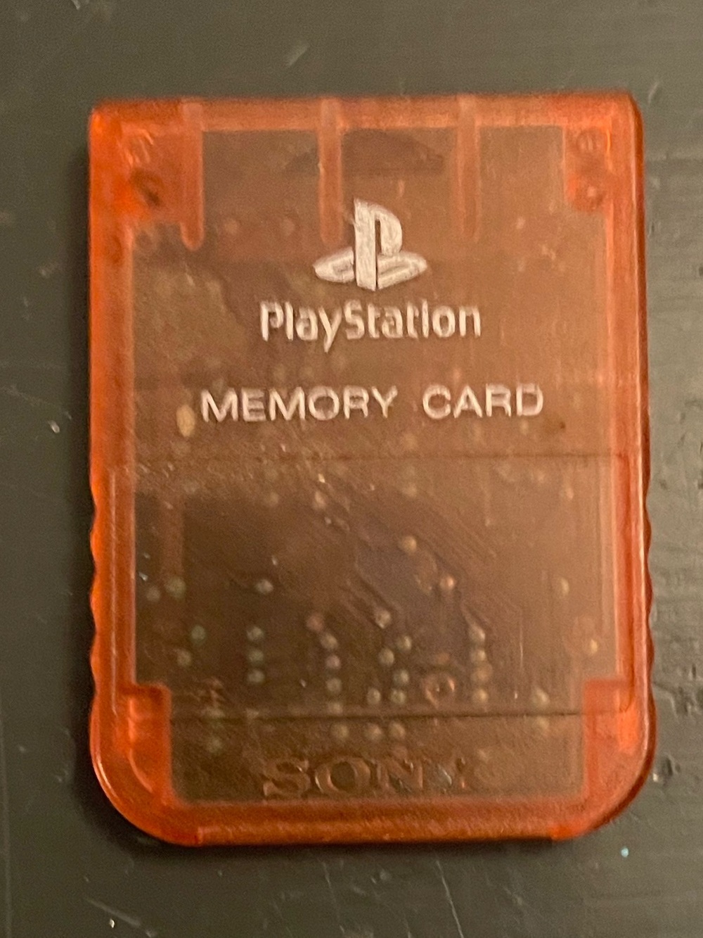 PlayStation Memory Card video game storage